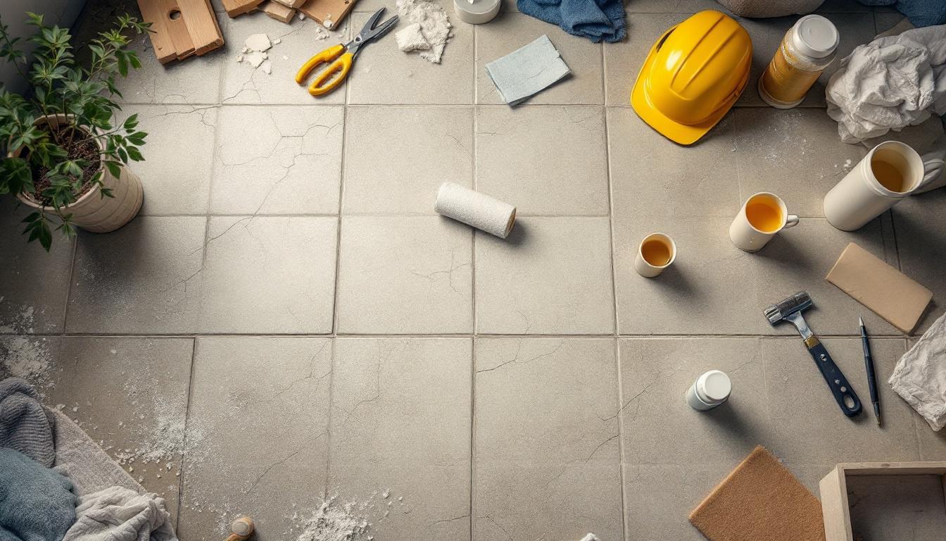 Carrelage fissuré : causes, solutions et conseils d'experts