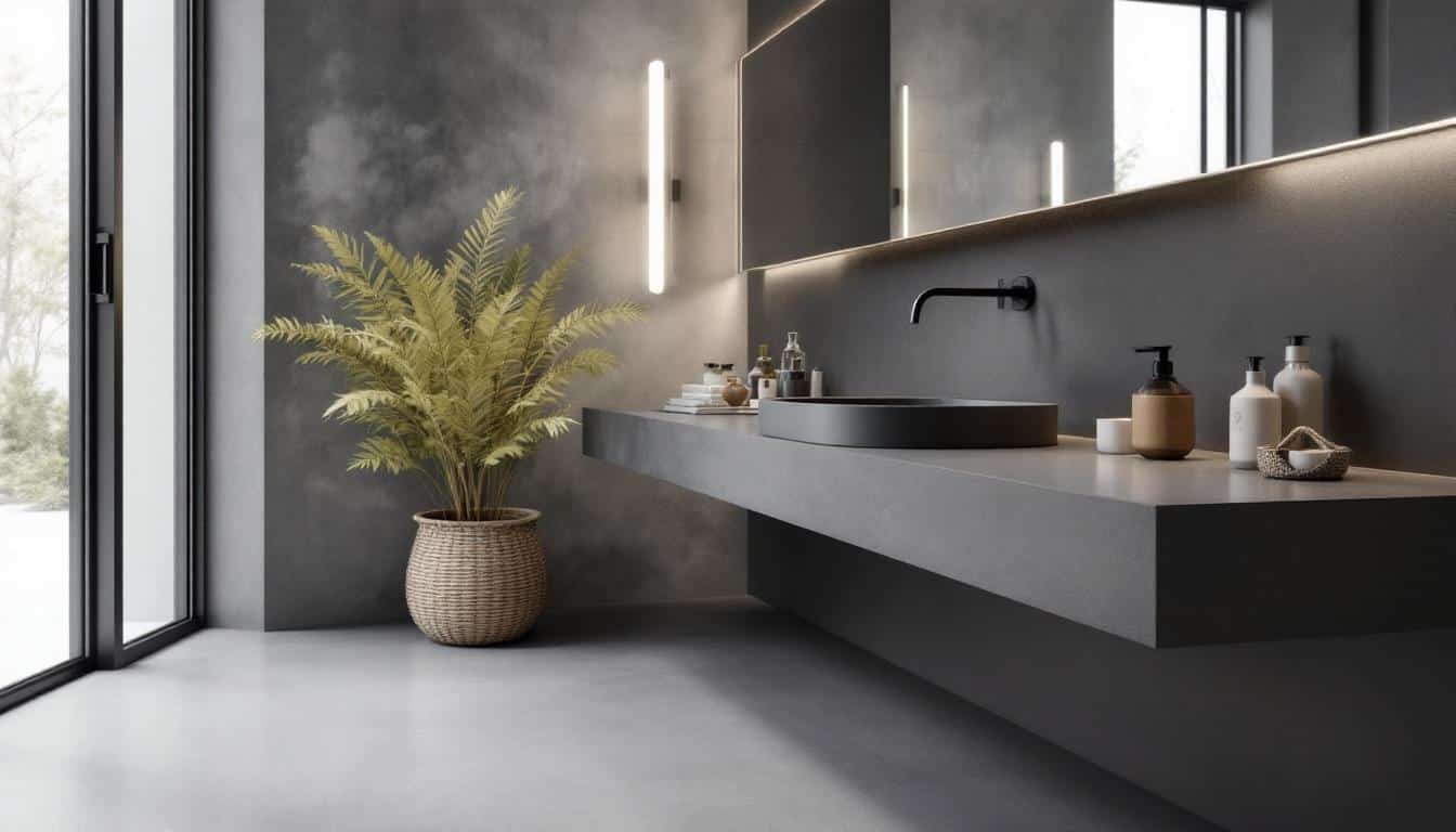 Salle de bain béton ciré : conseils et astuces pour votre projet