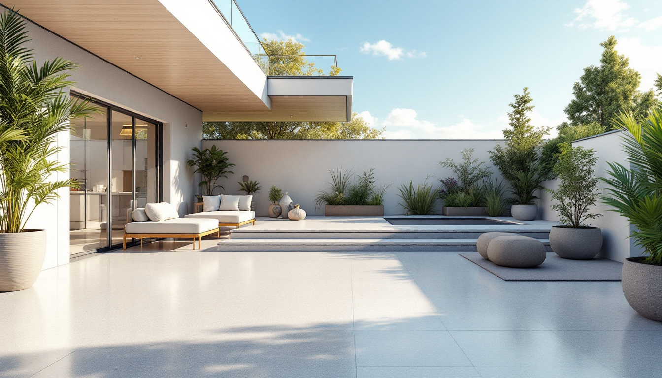 Béton ciré extérieur terrasse : esthétique et facile à poser