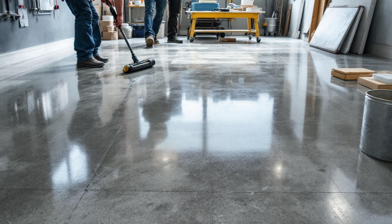 Béton poli prix m2 : découvrez les tarifs et options disponibles