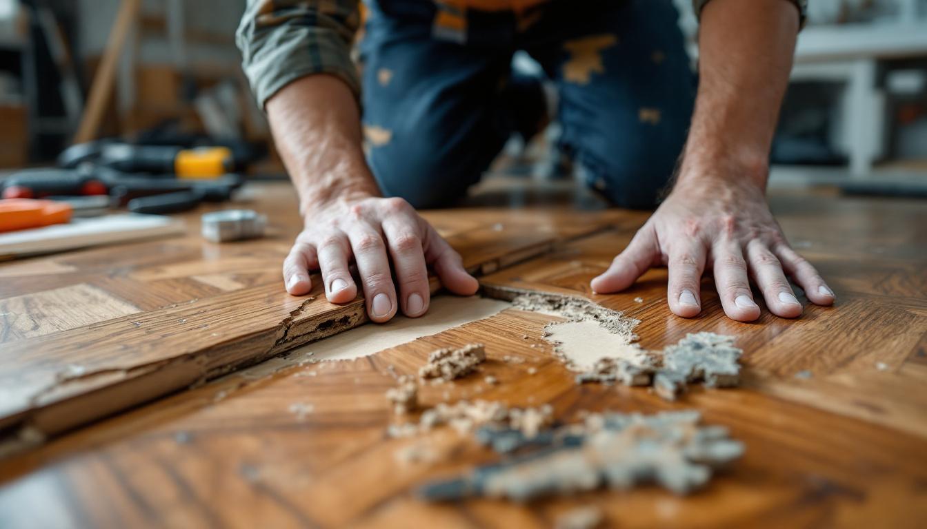 Parquet flottant qui gondole : causes et solutions à découvrir