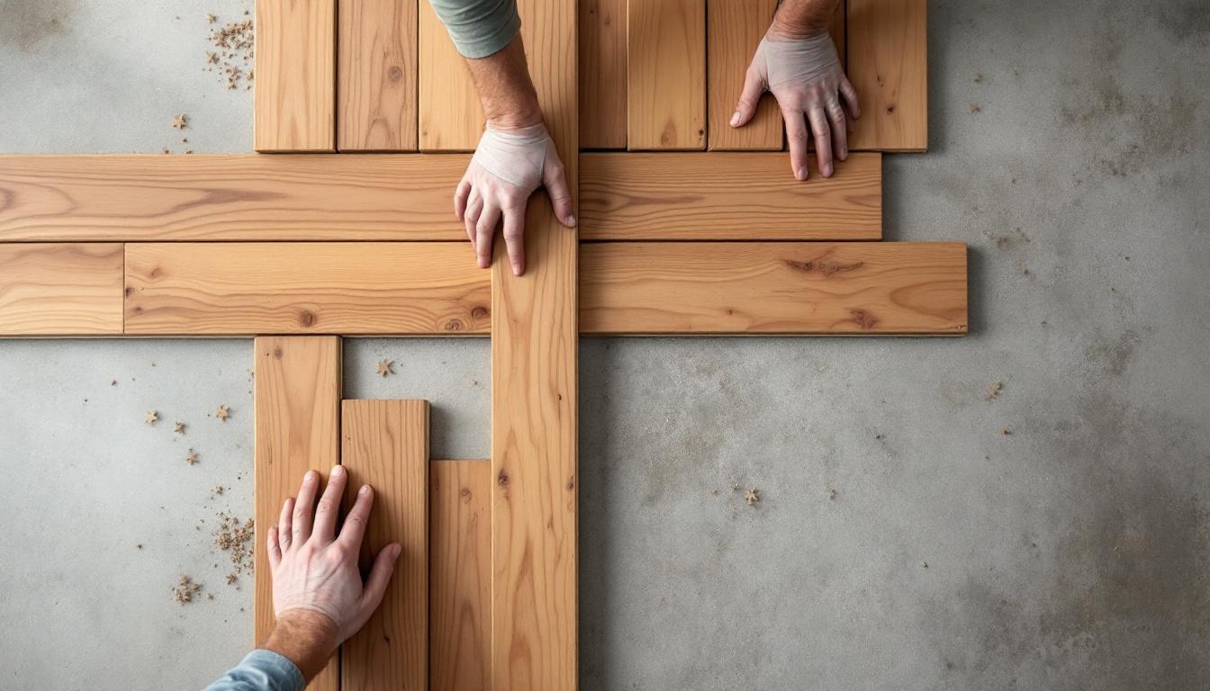 Pose parquet massif sur dalle béton : conseils et étapes essentielles