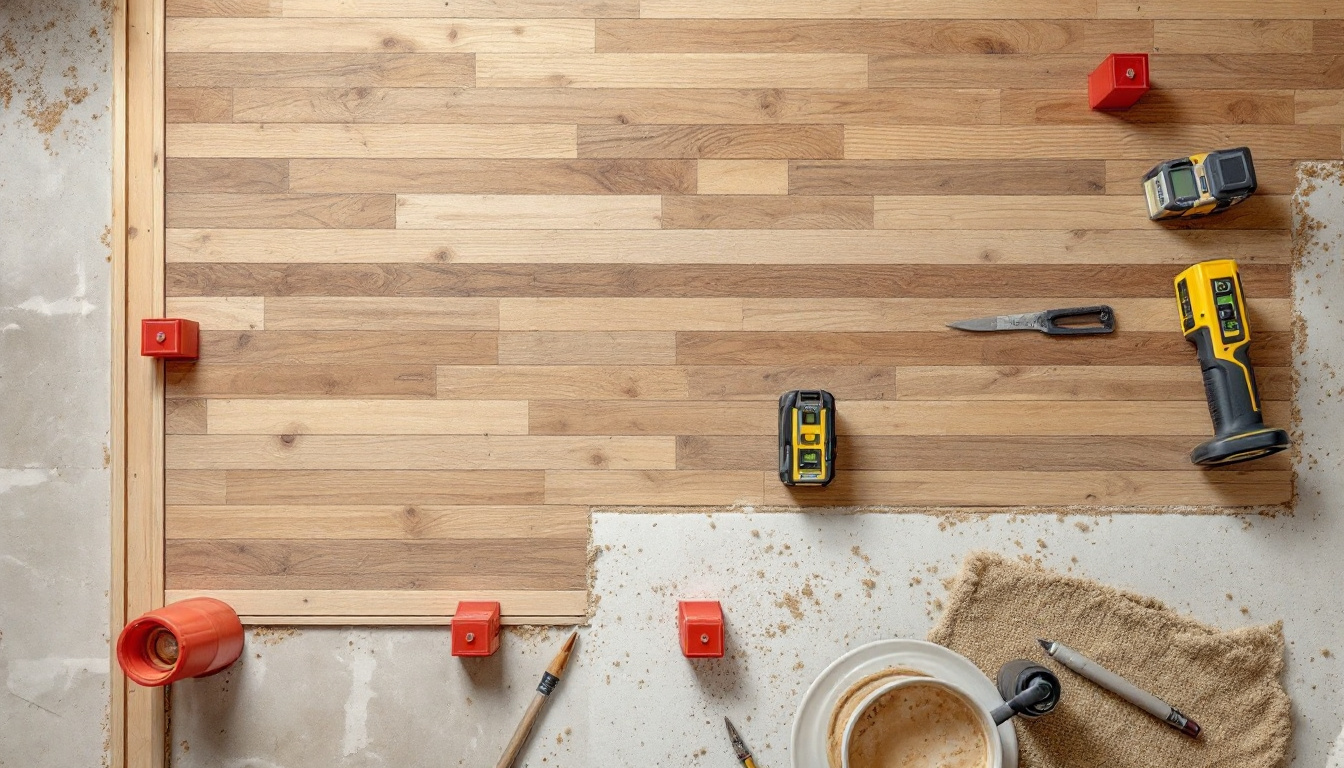 Poser parquet flottant sur sol non plan : solutions et conseils pratiques