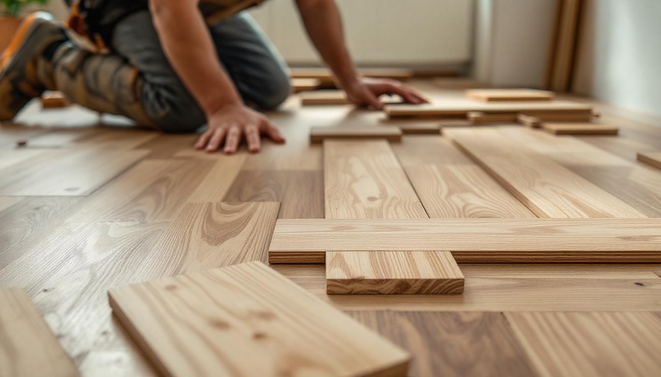 Poser parquet flottant : étapes clés pour un sol réussi