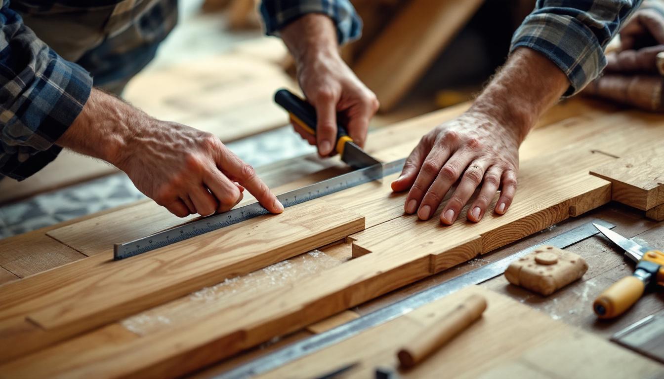 Poser parquet sur lino : étapes clés pour une rénovation réussie