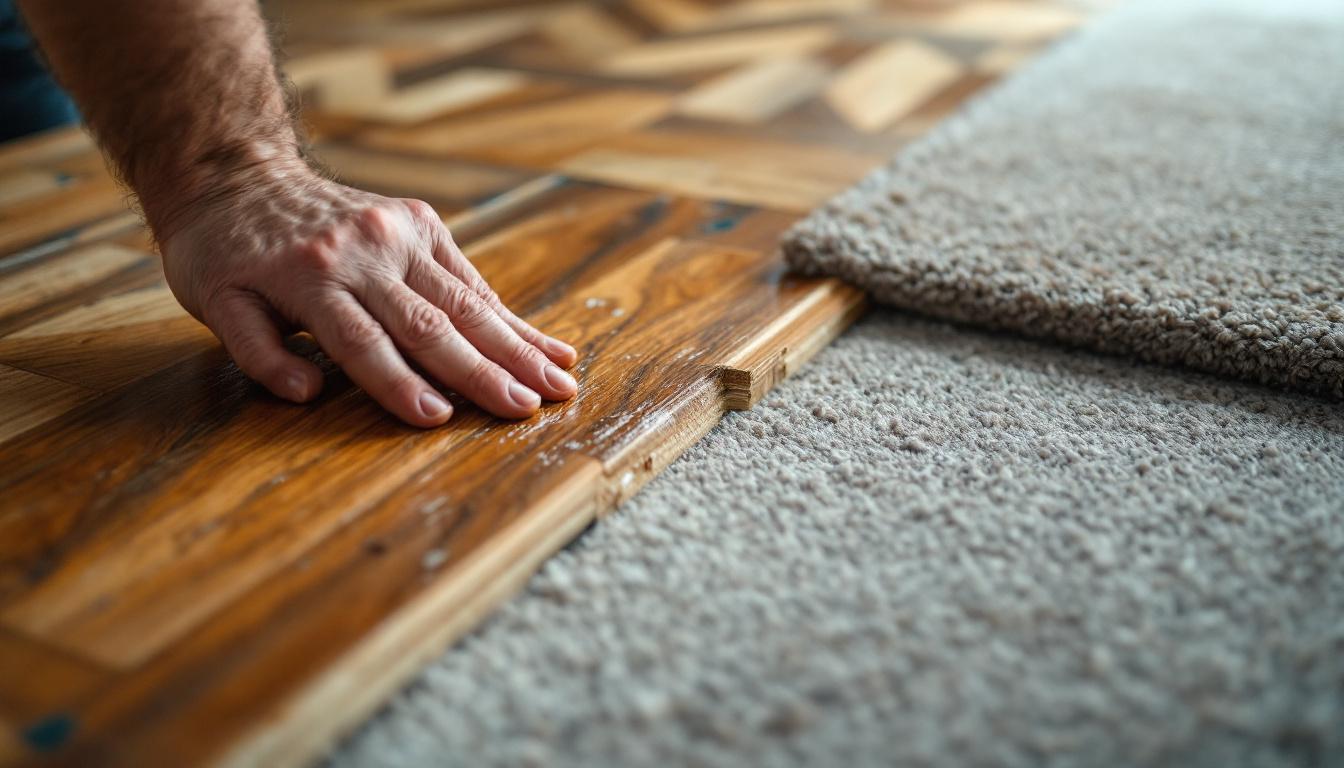 Poser parquet sur moquette : conseils pratiques et astuces essentielles