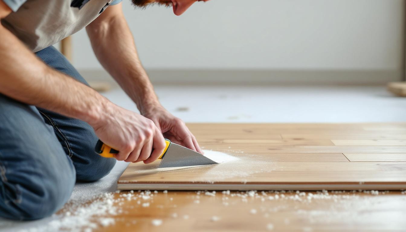Poser parquet sur plancher bois pas droit : astuces et solutions efficaces