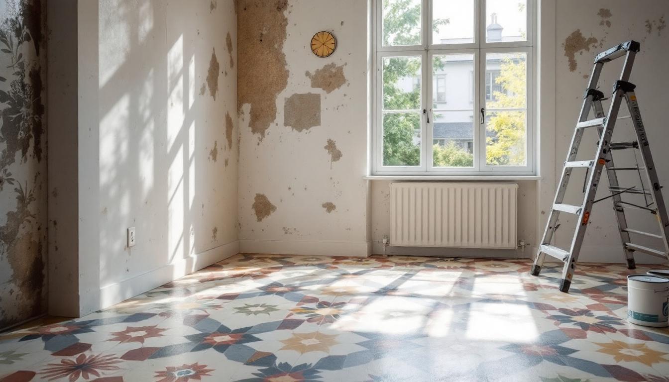 Sol PVC clipsable carreaux de ciment : découvrez nos offres et styles