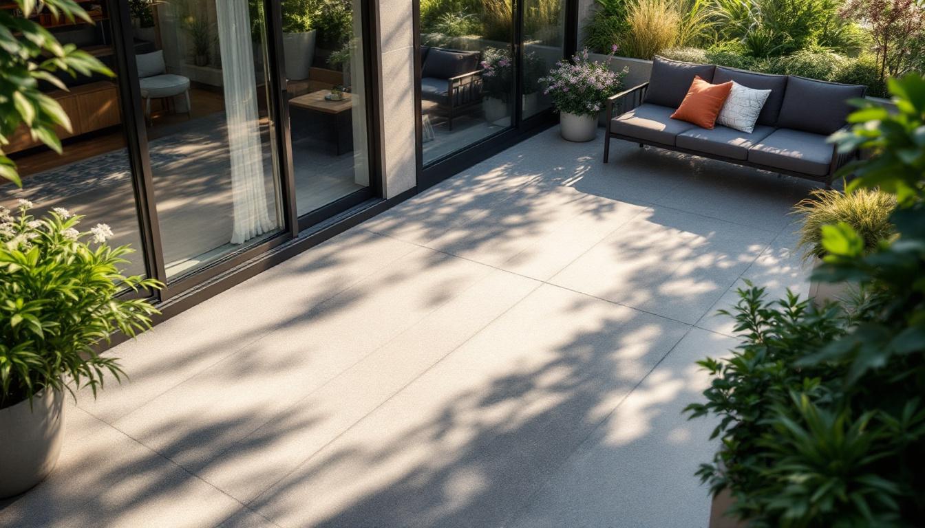 Terrasse extérieure béton ciré : optez pour une esthétique moderne