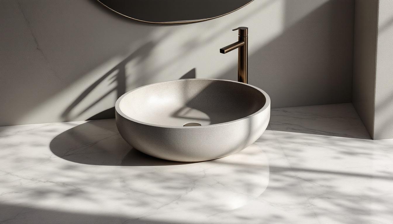 Vasque béton ciré : modernisez votre salle de bain avec style